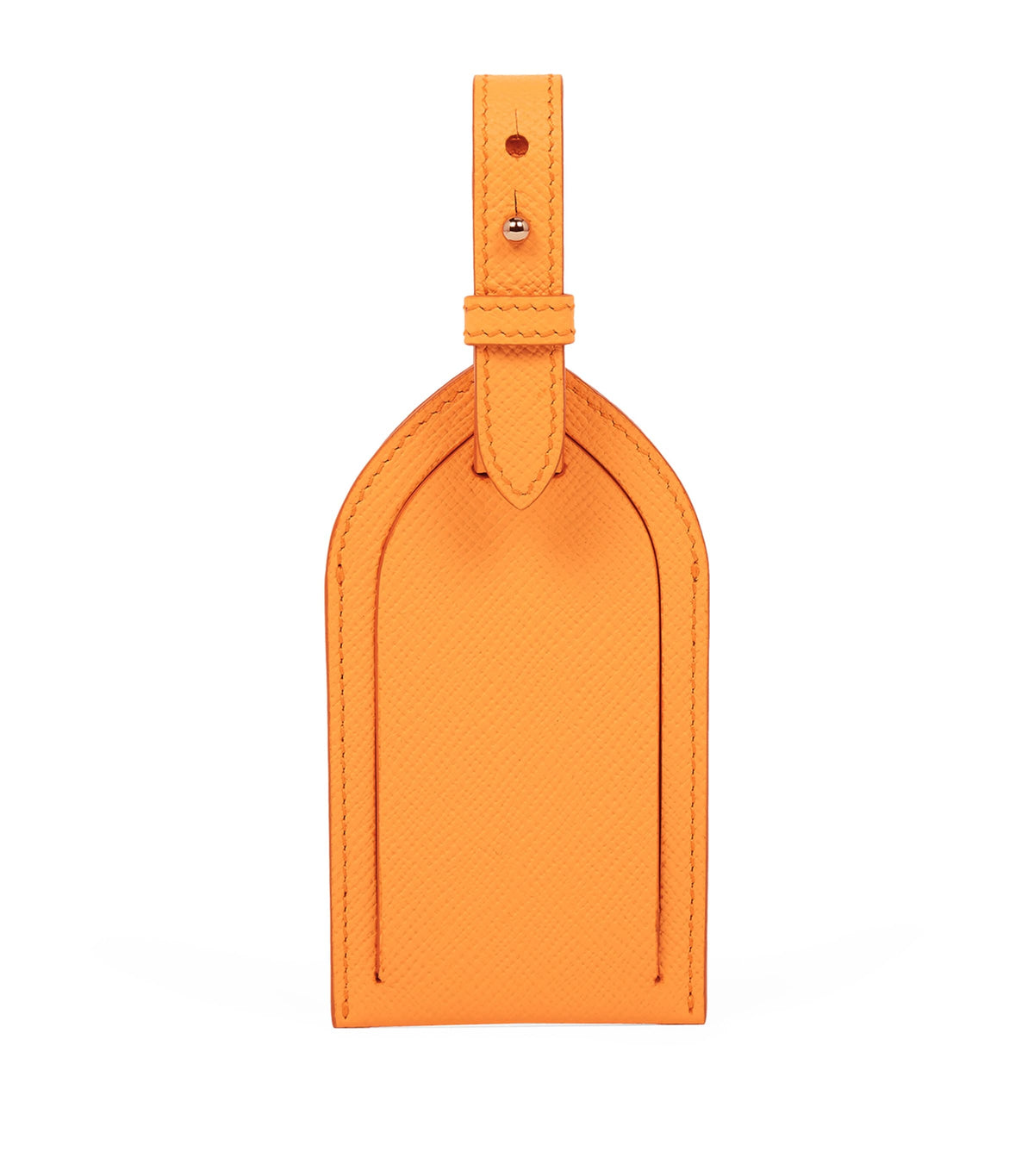 Smythson Calfskin Panama Luggage Tag (British brand)