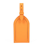 Smythson Calfskin Panama Luggage Tag (British brand)