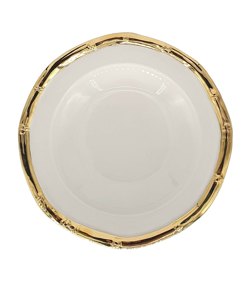 Les Ottomans ceramic bamboo pasta bowl 32cm, UK version