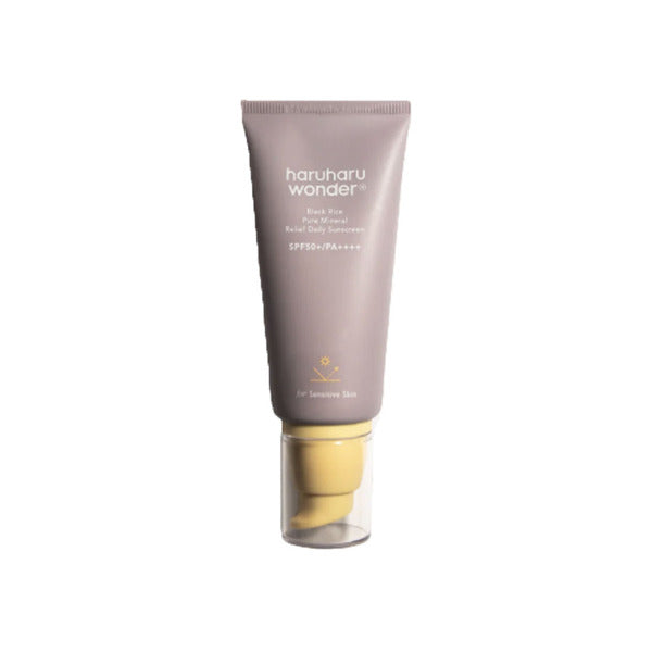 Haruharu Black Rice Mineral Sunscreen SPF 50+ 50ml (British brand)
