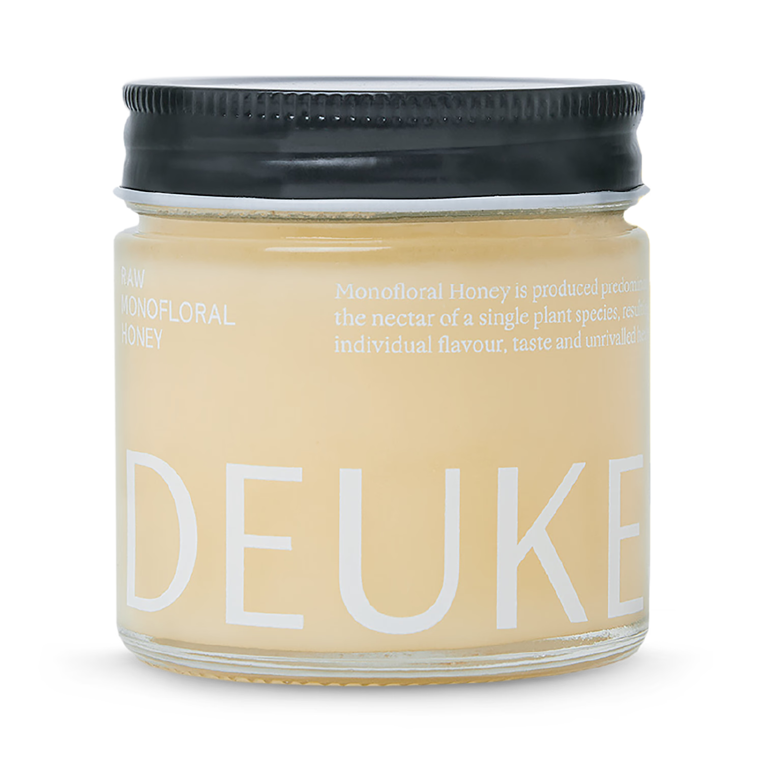 Deukes raw monofloral rapeseed honey 250g, UK version