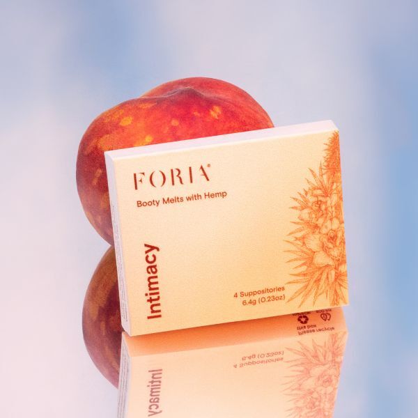 Foria Booty Melts hemp 4 Pack, imported from the UK