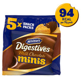 McVitie's Chocolate Digestive Mini's Multipack Biscuits 5x95g GOODS Sainsburys   