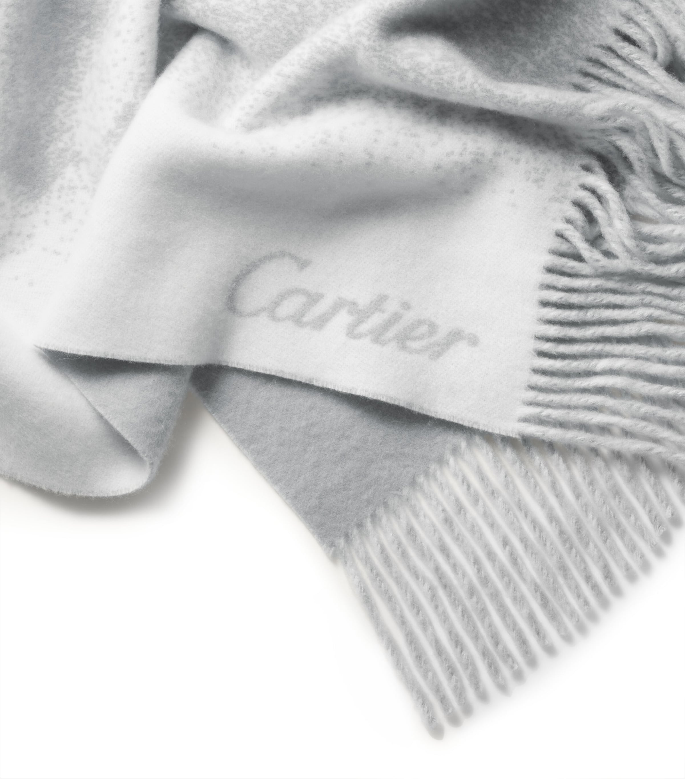 Cartier cashmere throw with Panthère de Cartier print 190cm x 140cm - British product