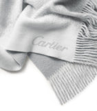Cartier cashmere throw with Panthère de Cartier print 190cm x 140cm - British product