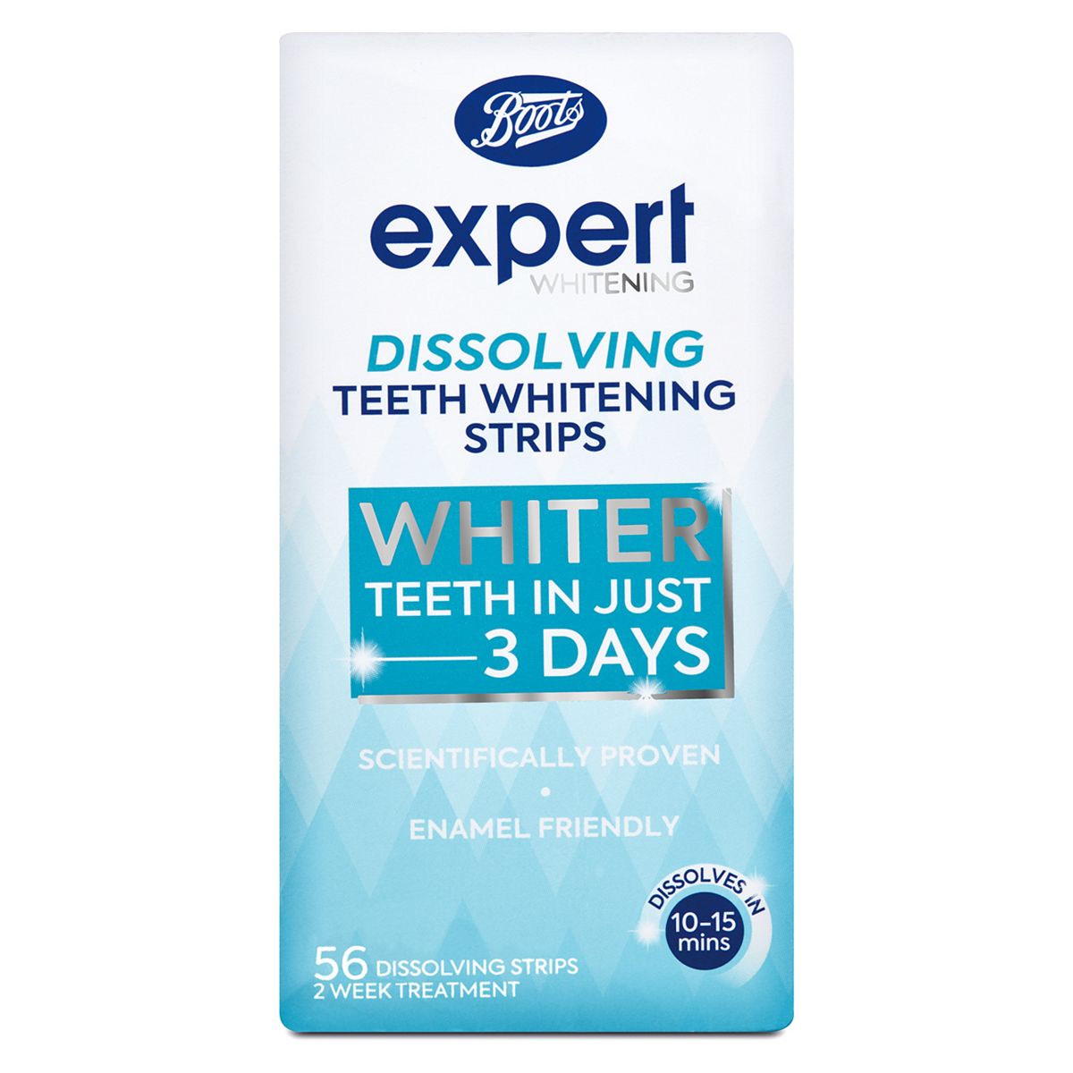 Boots Expert Dissolvable  Teeth Whitening Strips - 56 strips GOODS Boots   