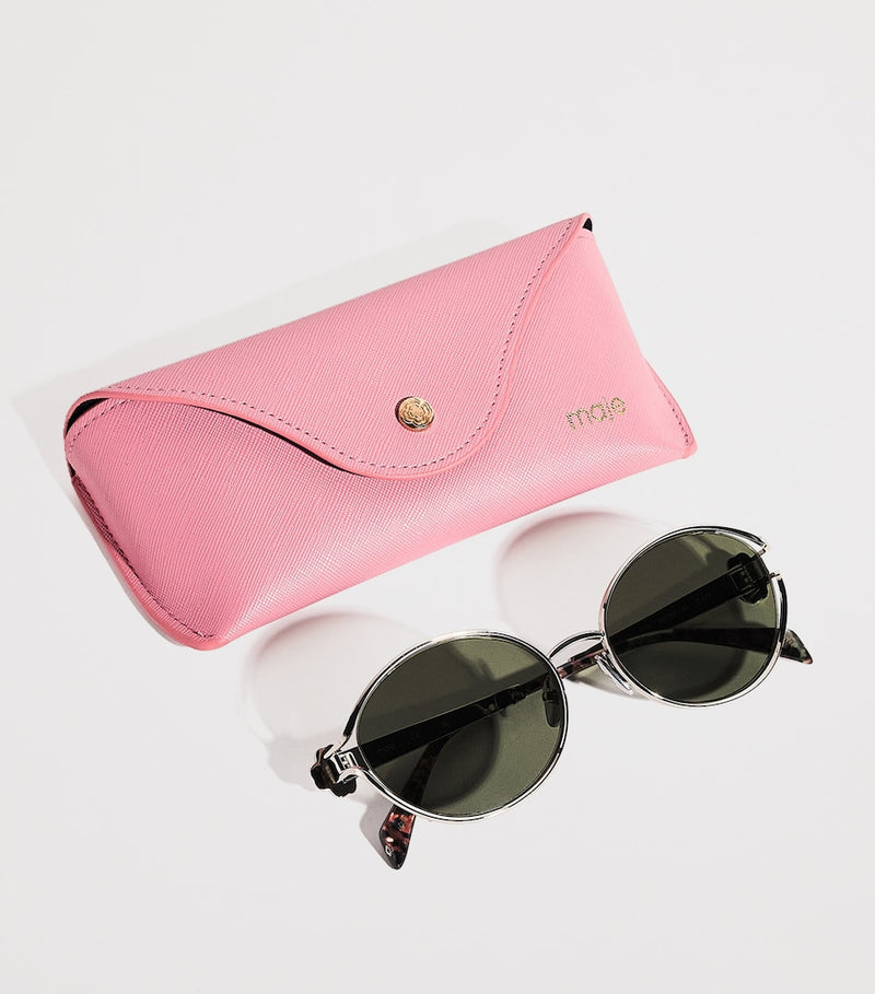 Maje metal round sunglasses, imported from the UK