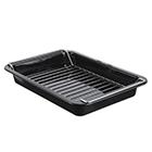 Sainsbury's Home Vitreous Enamel Roast & Rack 32cm