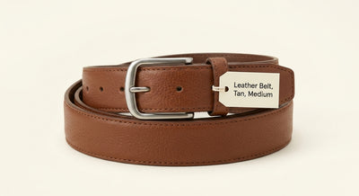 Harrods Prada Nubuck Leather Belt- Buy online at McGrocer