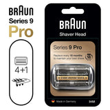 Braun Electric Shaver Head Replacement - Part 94M, Silver Men's Toiletries Boots   