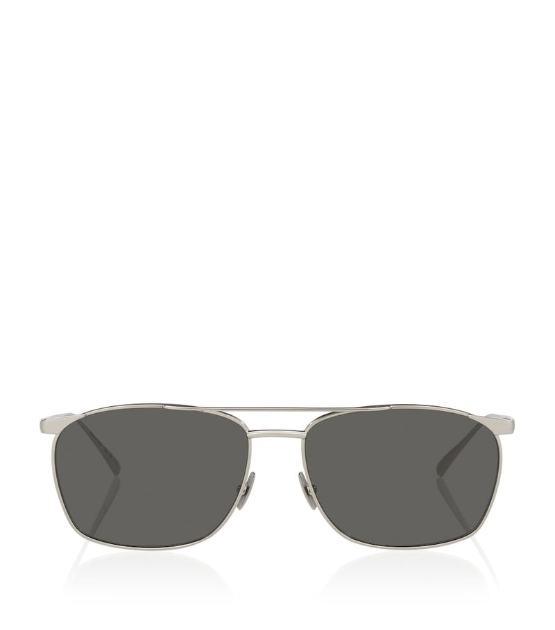 Saint Laurent metal pilot sunglasses, UK version