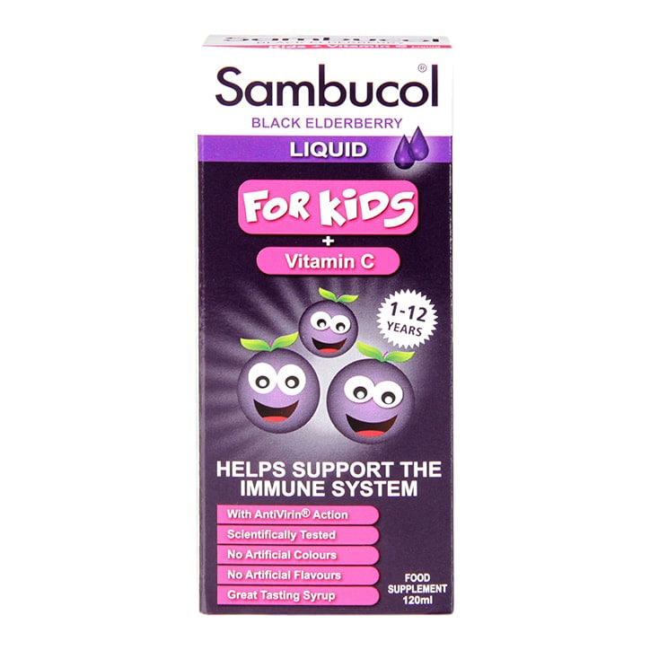 Sambucol Black Elderberry Liquid For Kids 120ml