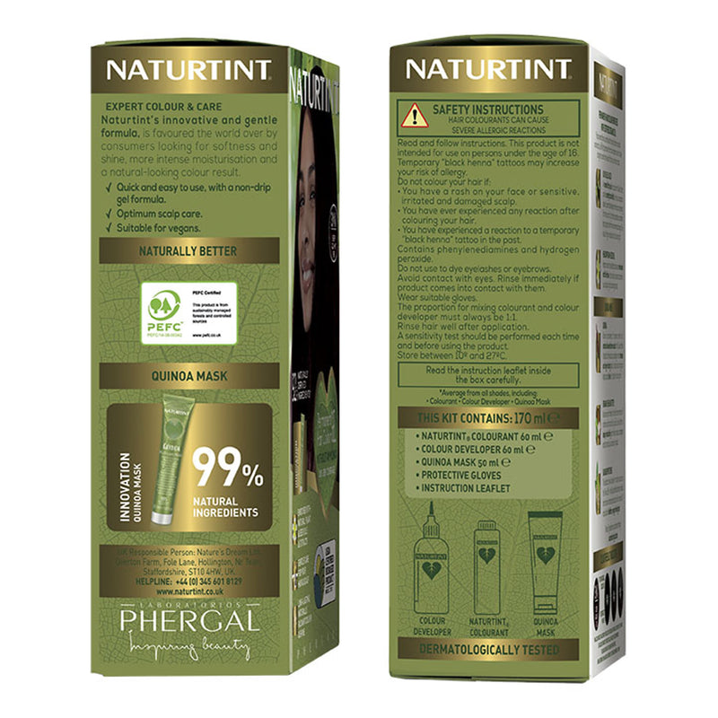 Naturtint permanent hair colour 8N Wheat Germ Blonde - British product