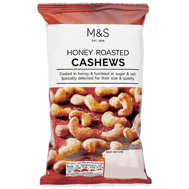 M&S Honey Roasted Cashews   150g