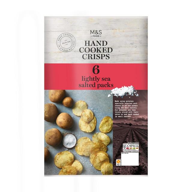 M&S Lightly Salted Crisps 30g x   6 per pack GOODS M&S   