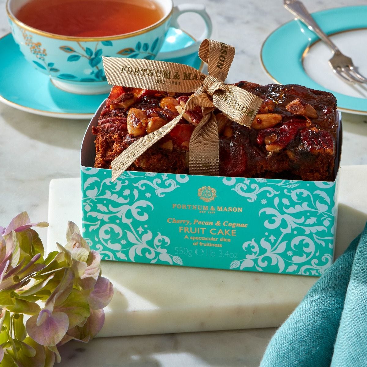 Fruit cake with cherries pecans and cognac 550g (British brand)