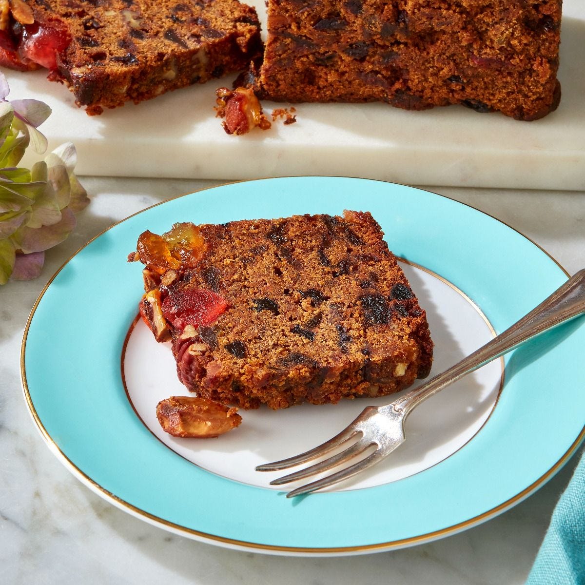 Fruit cake with cherries pecans and cognac 550g (British brand)