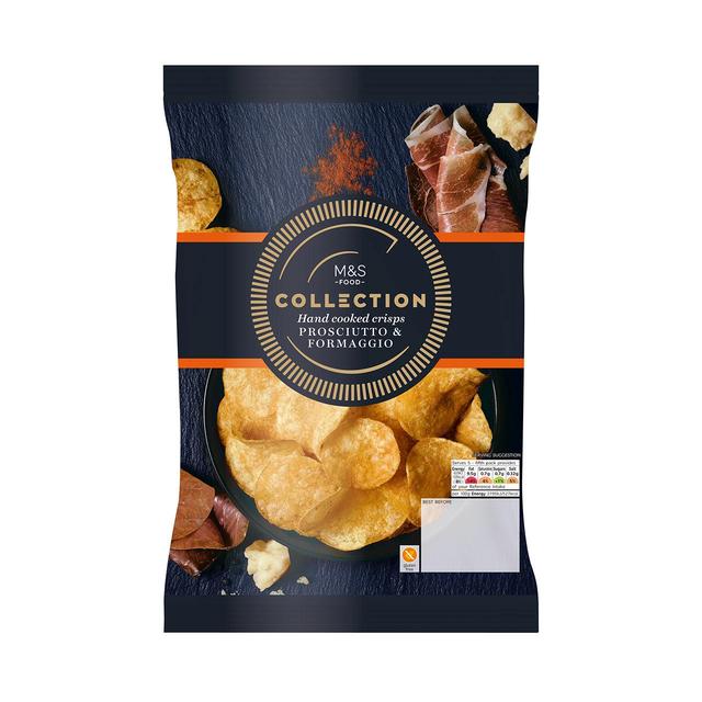 M&S Prosciutto & Formaggio Crisps   150g