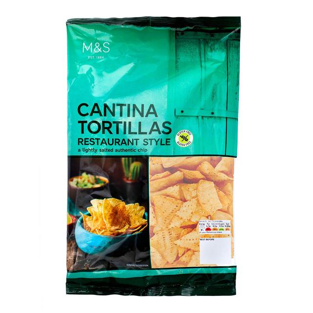 M&S Cantina Tortilla Chips   150g