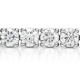 Costco diamond tennis bracelet 10ctw round brilliant cut white gold - British product