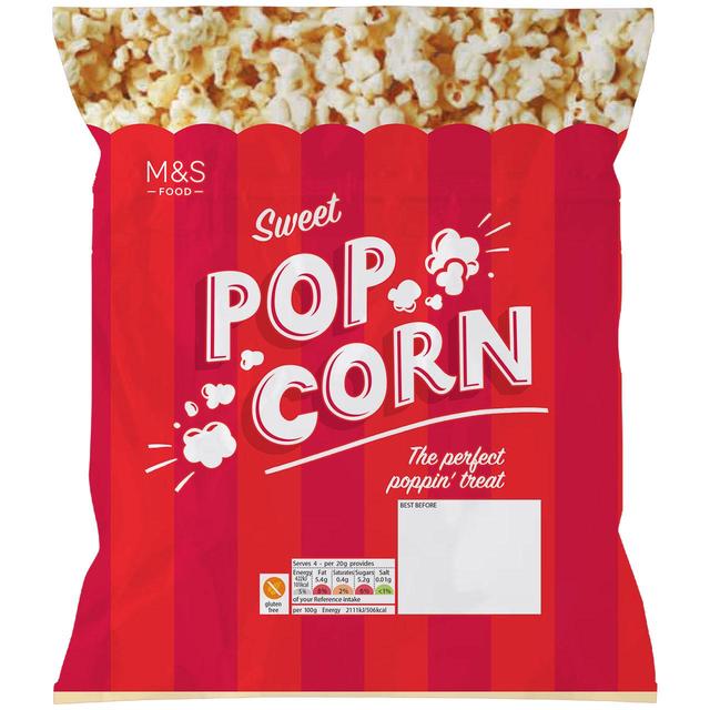 M&S Sweet Popcorn   80g