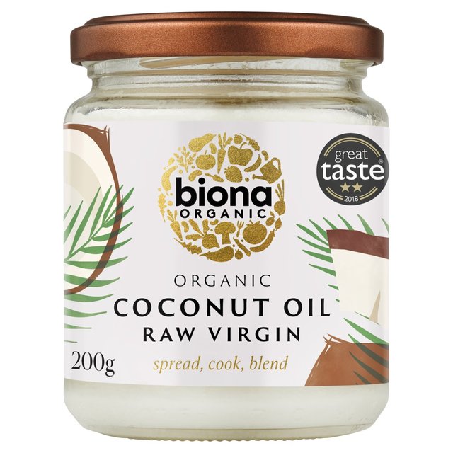 Biona Organic Raw Virgin Coconut Oil   200ml GOODS M&S   