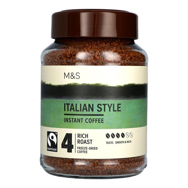 M&S Fairtrade Italian Style Instant Coffee   200g GOODS M&S   