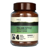 M&S Fairtrade Italian Style Instant Coffee   200g GOODS M&S   