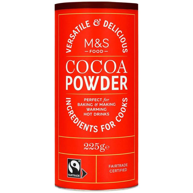 M&S Fairtrade Cocoa Powder   225g GOODS M&S   