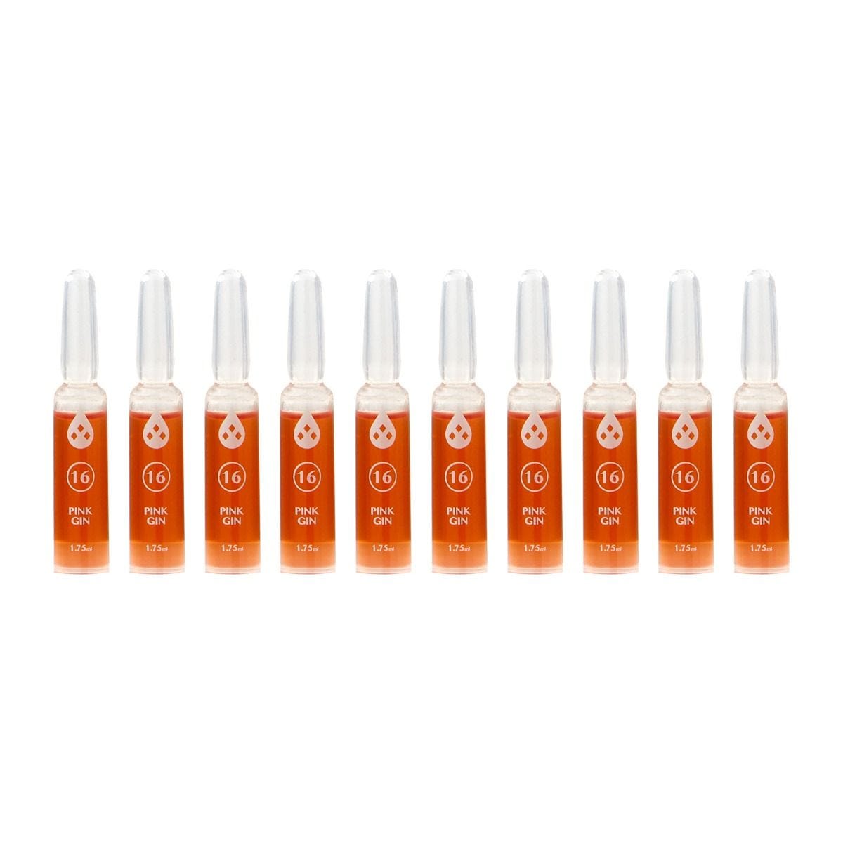 Hocus low alcohol pink gin ampoules 35ml (British brand)