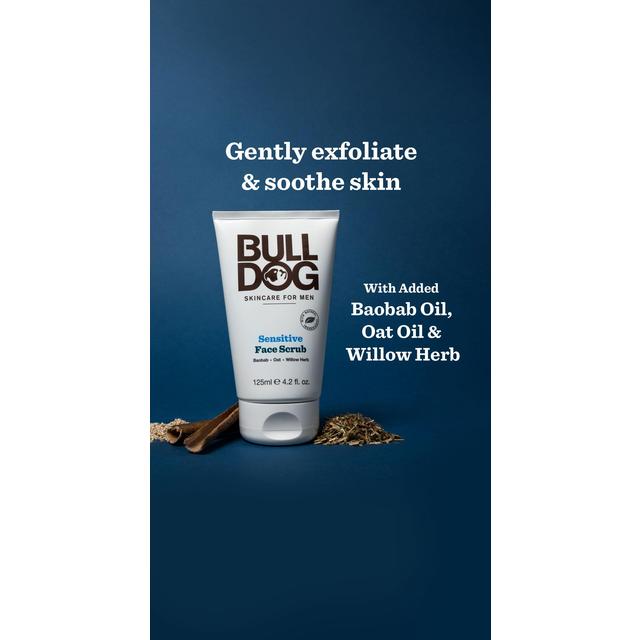 Bulldog Skincare - Sensitive Face Scrub   125ml GOODS M&S   