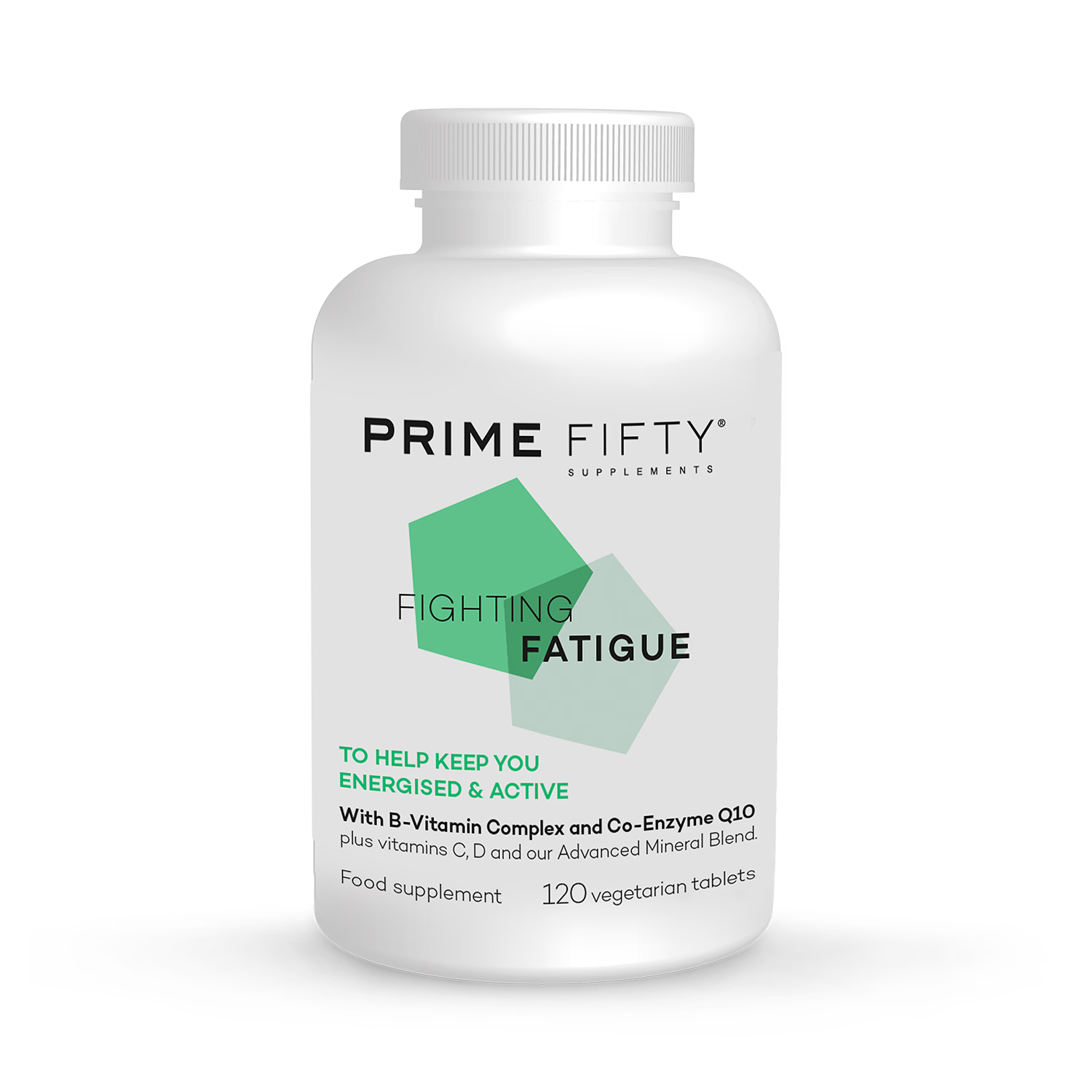 Fighting Fatigue multivitamin tablets 120 count, imported from the UK