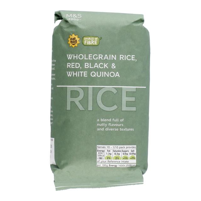 M&S Wholegrain Rice with Quinoa Mix   500g GOODS M&S   