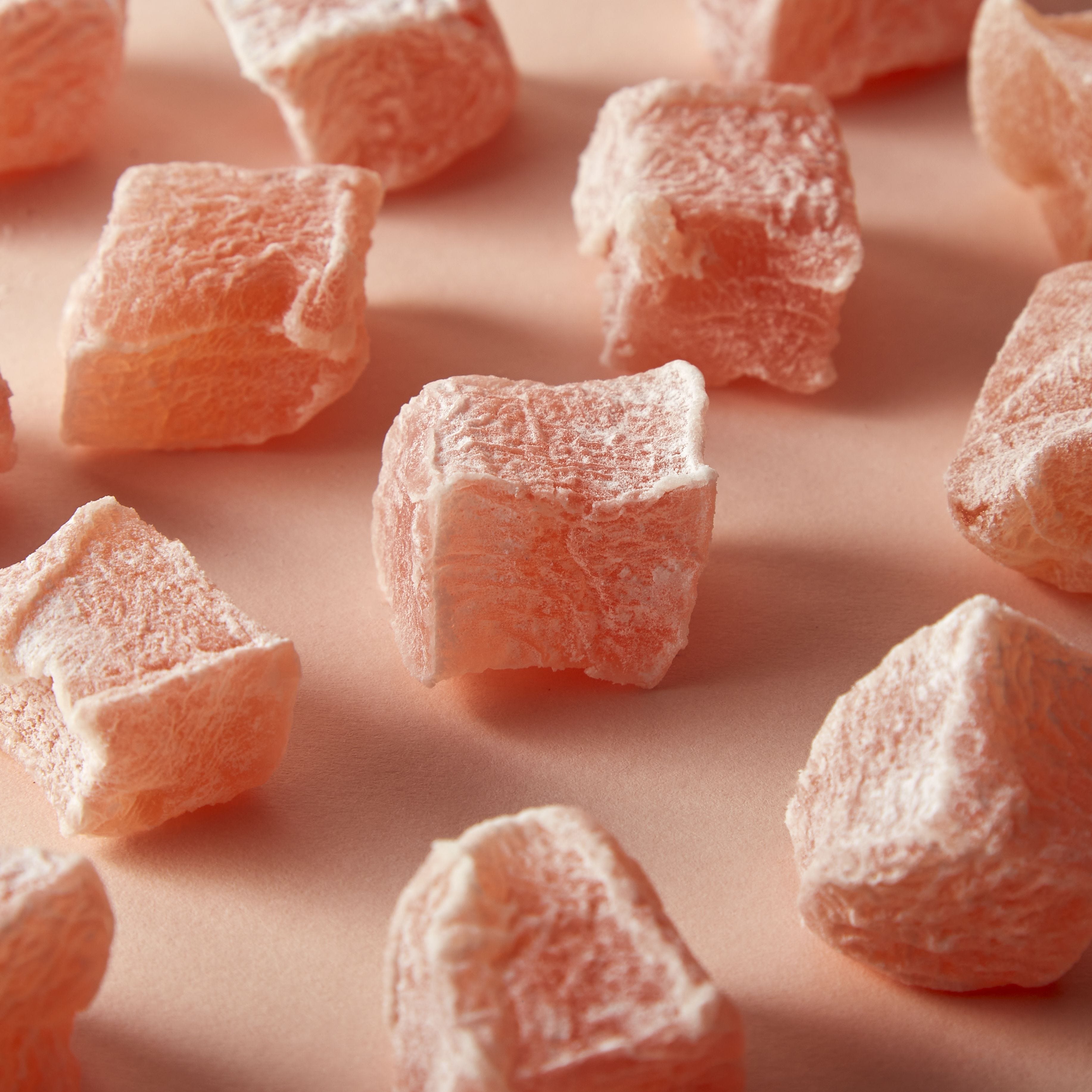 Fortnum's rose Turkish delight in a 125g tin, UK version