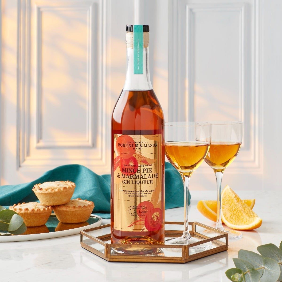 Fortnum's Mince Pie and Marmalade gin liqueur 50cl (British brand)