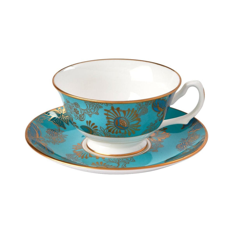 Fortnum's fine bone china teacup set butterfly motif 266ml (British brand)