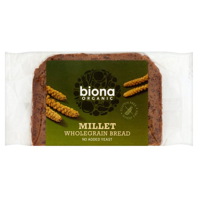 Biona Organic Free From Millet Bread   250g