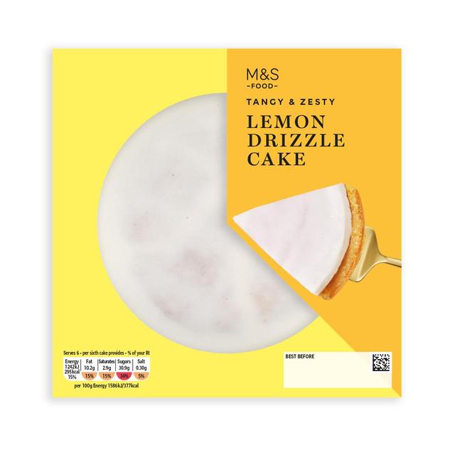 M&S Lemon Drizzle Cake   470g