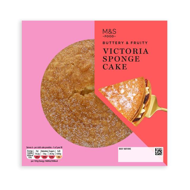 M&S Victoria Sandwich Cake   460g GOODS M&S   