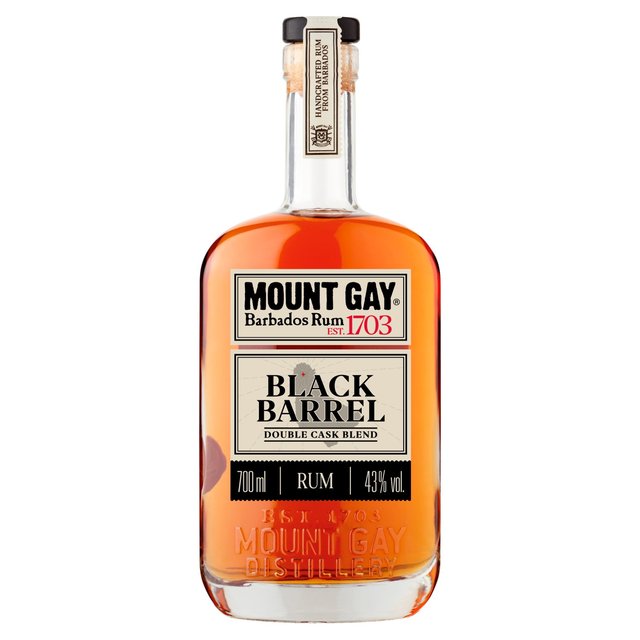 Mount Gay Black Barrel Double Cask Blend Barbados Golden Rum   70cl GOODS M&S   