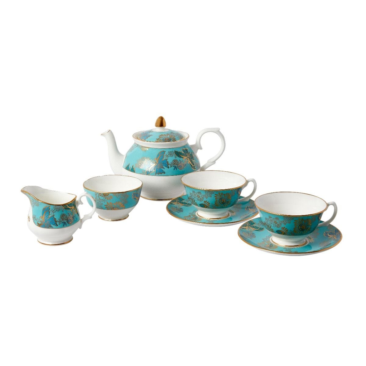 Fortnum's High Tea bone china tea set for two, UK version