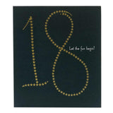 Let The Fun Begin 18th Birthday Card GOODS M&S   