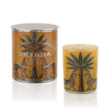 Ortigia Sicilia Zagara decorated candle 150g, UK version