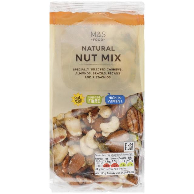 M&S Natural Mixed Nuts   350g