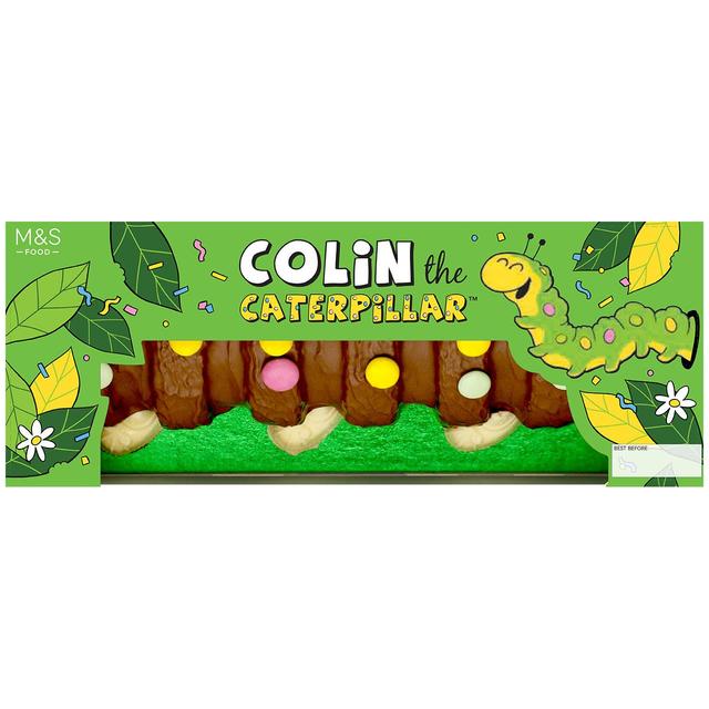 M&amp;S Colin The Caterpillar Cake   625g