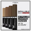 L'Oreal Paris Infallible Brow Mascara Brunette, UK version