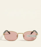 Prada ovale Metallsonnenbrille - Britisches Produkt