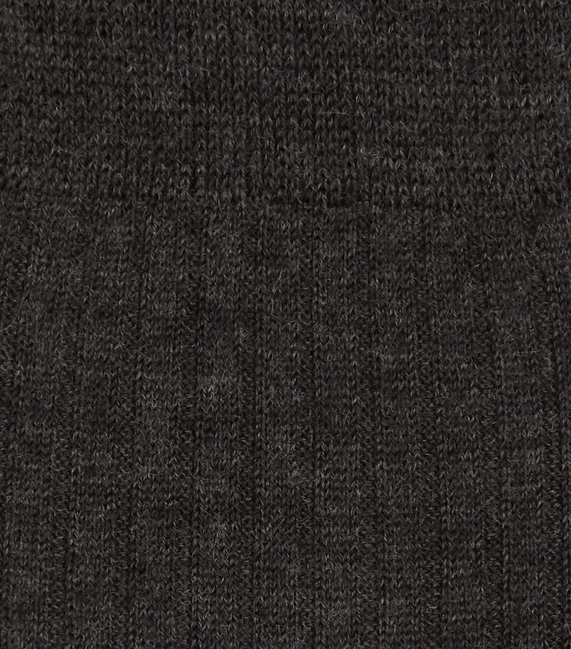 Pantherella cashmere socks, ribbed design, UK version