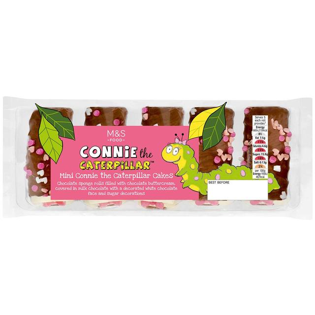 M&S Mini Connie The Caterpillar Cakes   5 per pack GOODS M&S   