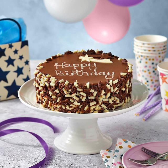 M&S Extremely Chocolatey Birthday Cake   800g GOODS M&S   